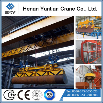 5-16 Ton Workshop QC Type Electric Magnetic Double Girder Overhead Crane